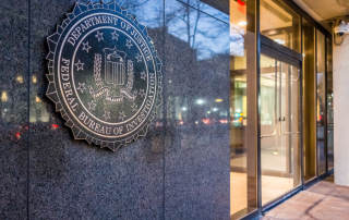Front of FBI building